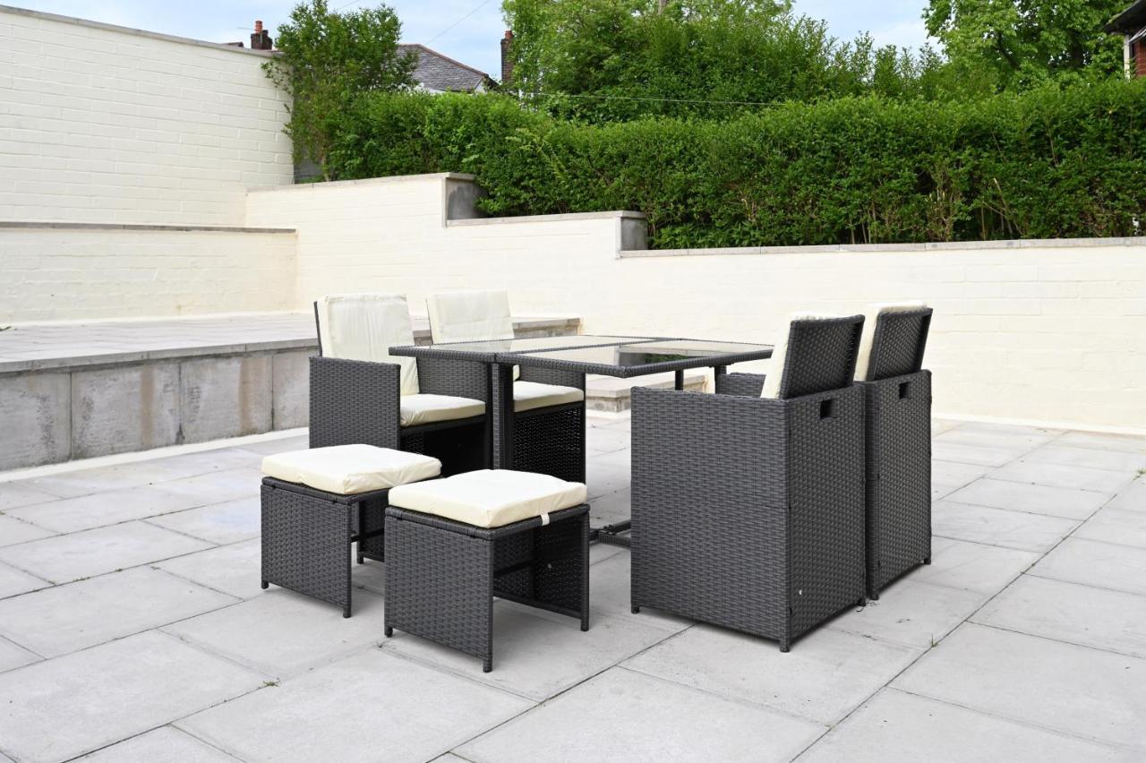 Sleek And Stylish 3 Bed In Bolton - Garden - Parking别墅 外观 照片
